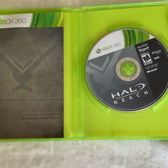 Halo Reach for Xbox 360 - Green Case by Bungie - Picture 2 of 2